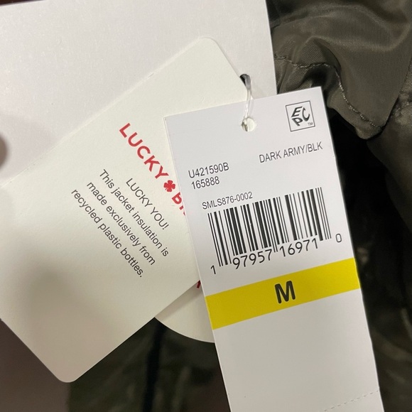 NWT-Lucky Brand Quilted Coat/Jacket - Picture 13 of 14